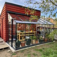 Invernadero Adosado Green Protect Prima Aluminio Cristal 7,22 m² - Imagen 3