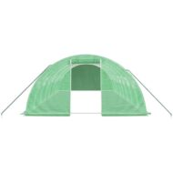 Invernadero Jardín vidaXL 8x4x2 m Acero PE con Ventanas - Imagen 2